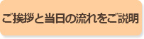 ご挨拶と当日の流れをご説明